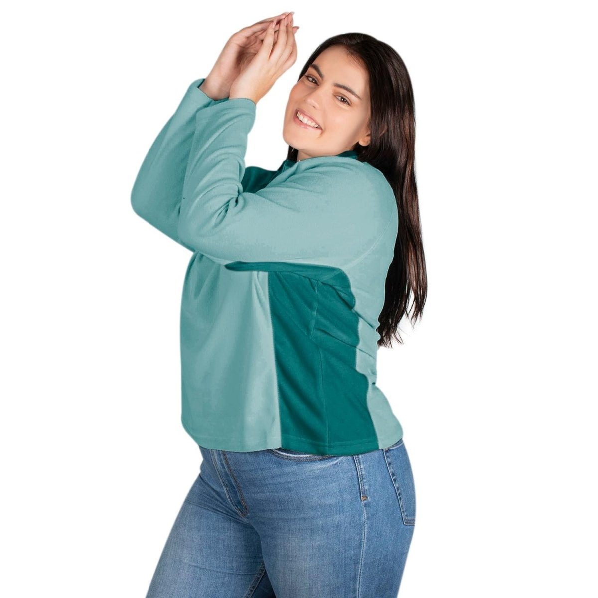 Sudadera Fleece Comfort Mujer Plus Size - Greenlander