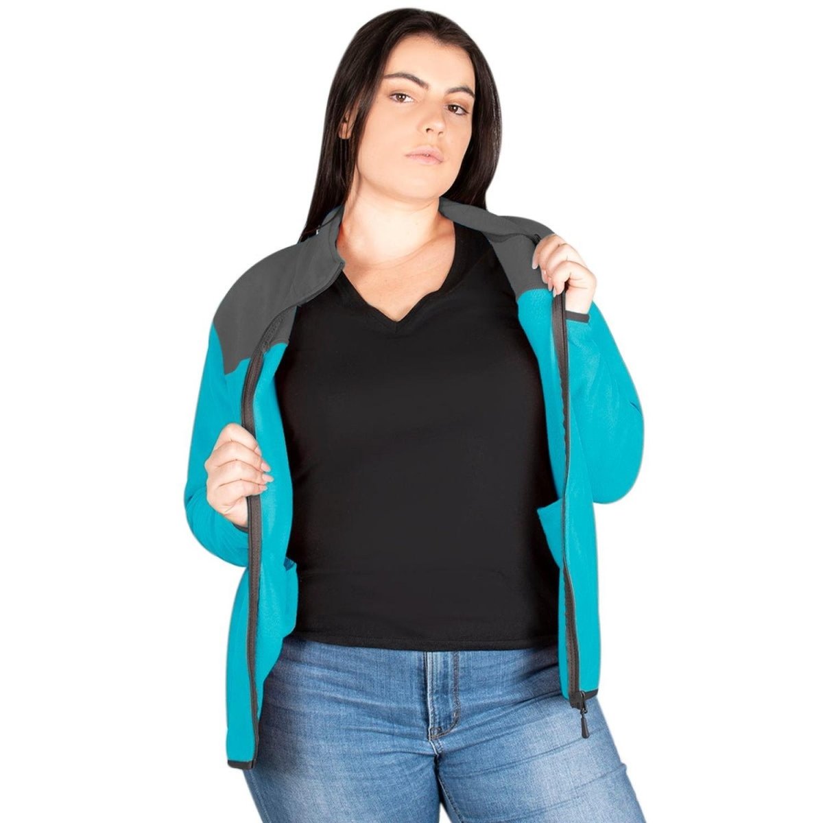 Sudadera Fleece Comfort Mujer Plus Size - Greenlander