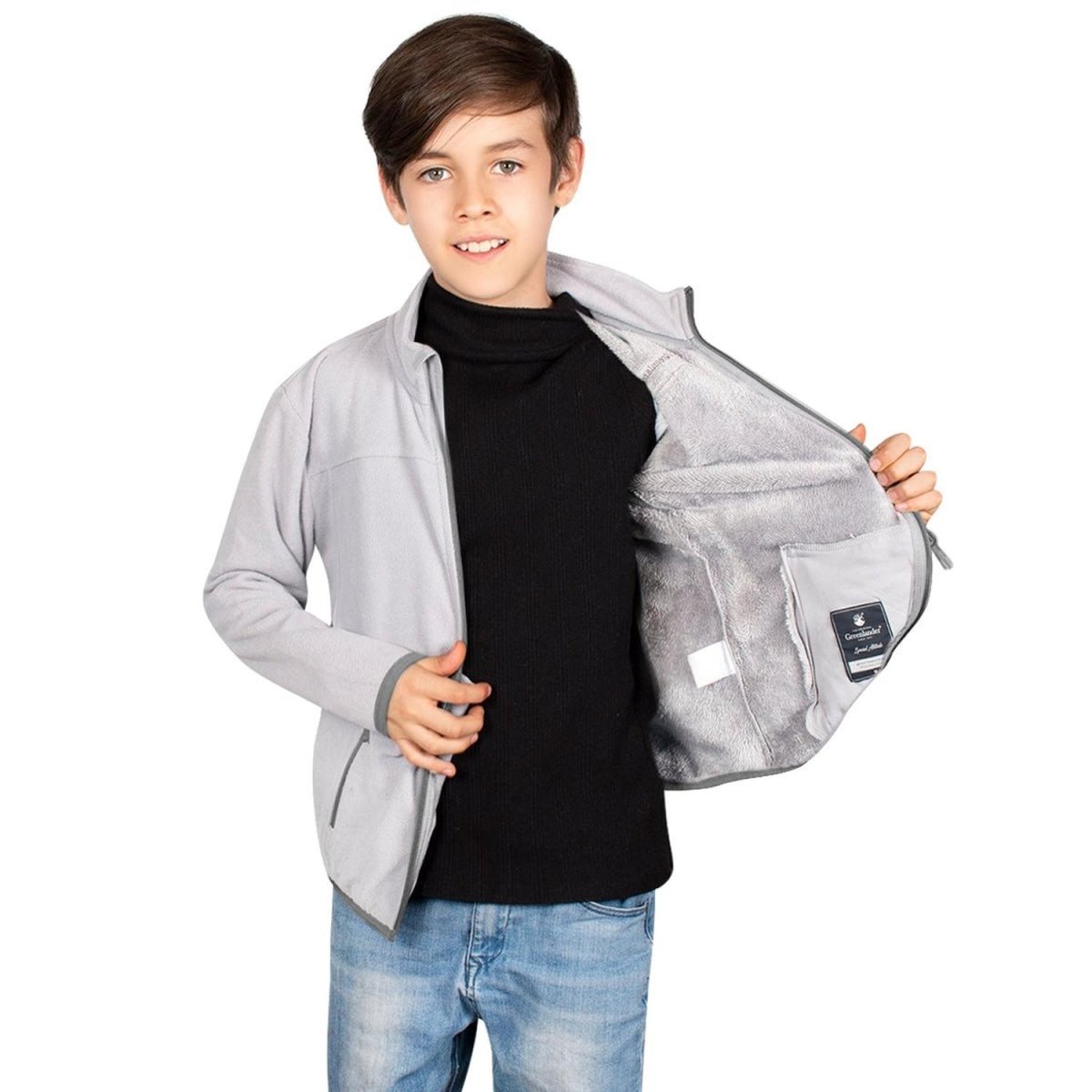 Sudadera Fleece Forro Fur Niño - Greenlander