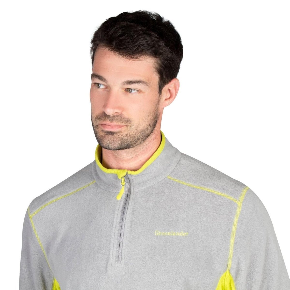 Sudadera Fleece Medio Cierre Hombre - Greenlander