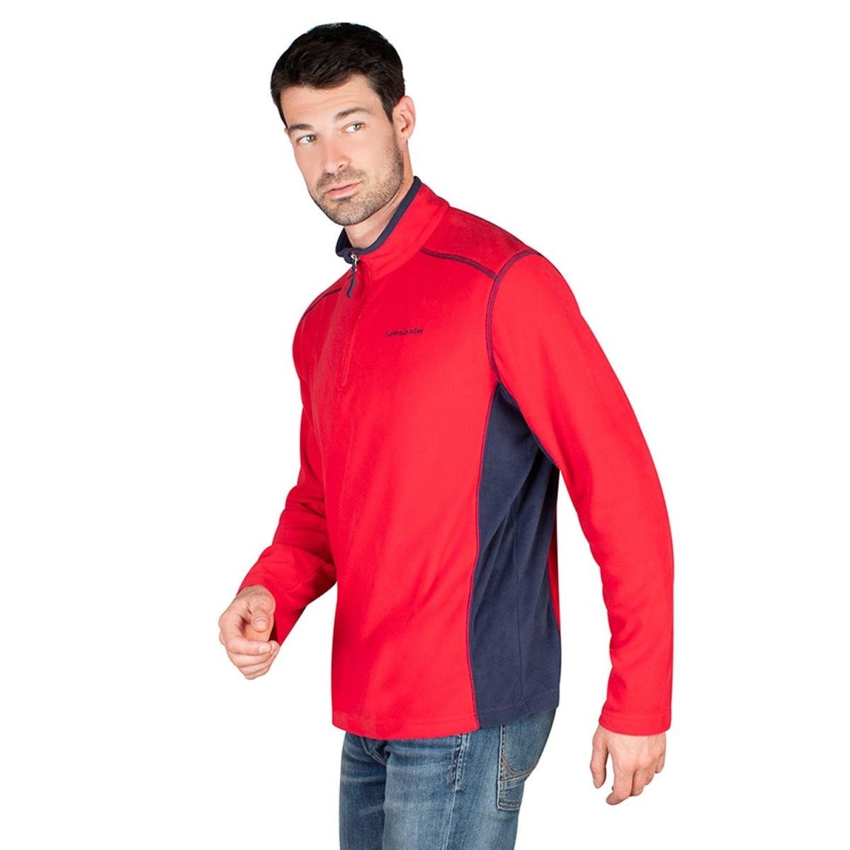 Sudadera Fleece Medio Cierre Hombre - Greenlander
