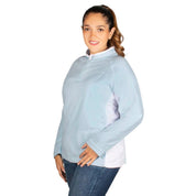 Sudadera Fleece Medio Cierre Mujer Plus Size - Greenlander