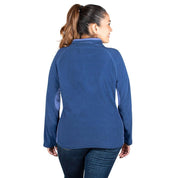 Sudadera Fleece Medio Cierre Mujer Plus Size - Greenlander
