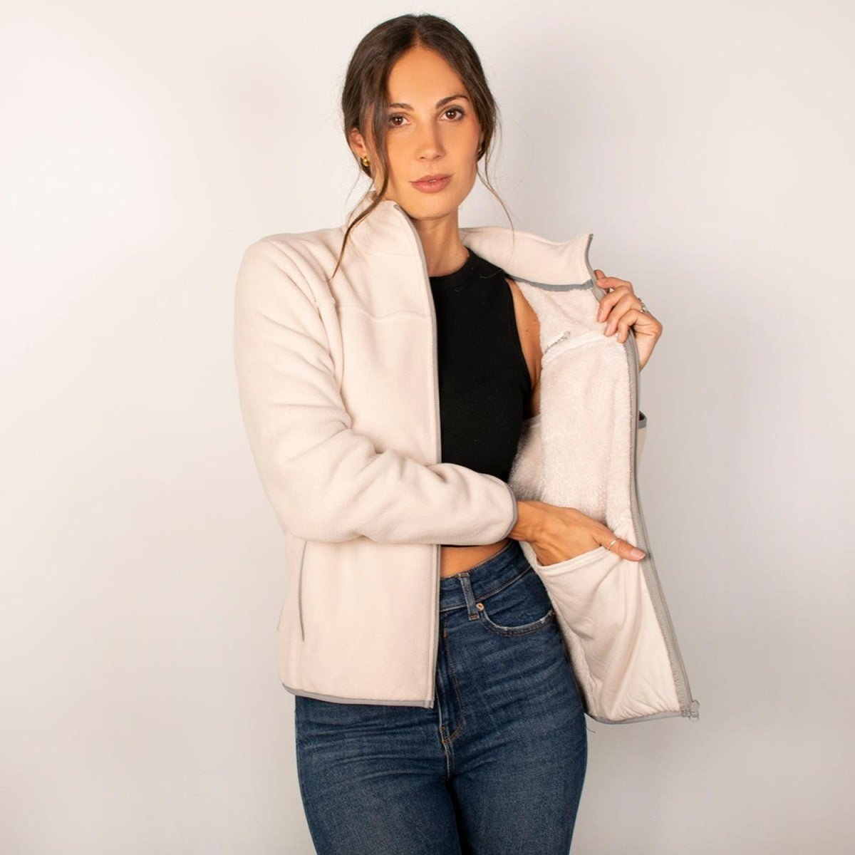 Sudadera Fleece Para Mujer Con Forro Polar - Greenlander