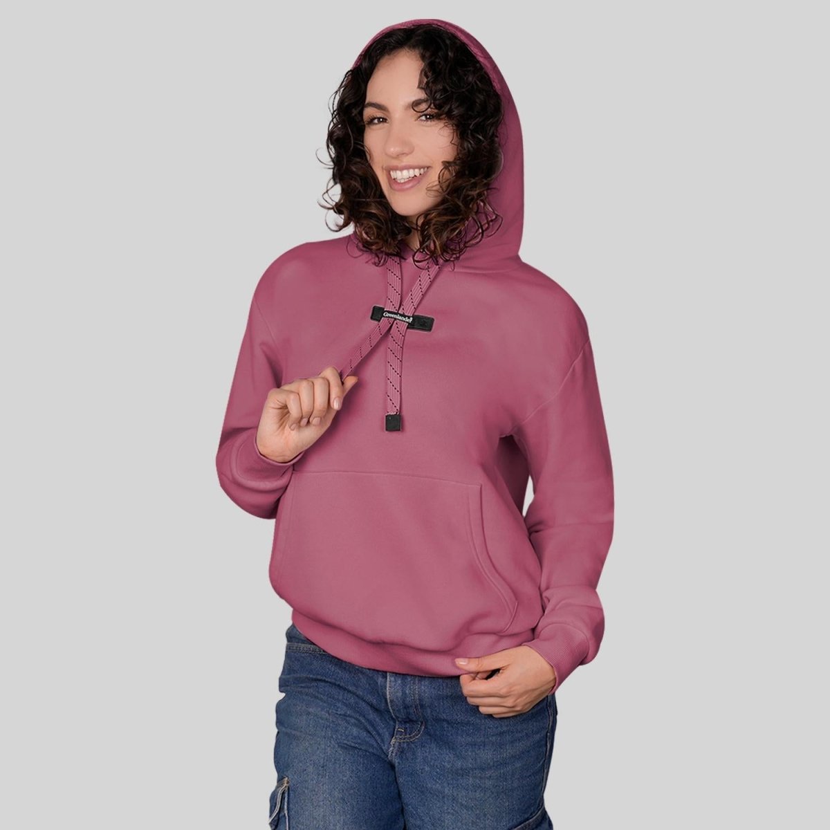 Sudadera Greenlander Con Gorro Hoodie Casual Para Mujer - Greenlander