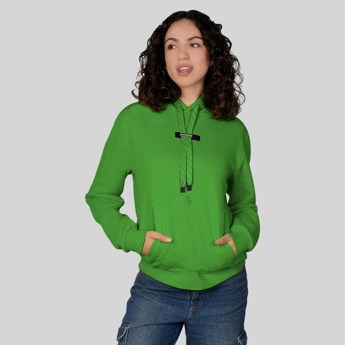 Sudadera Greenlander Con Gorro Hoodie Casual Para Mujer - Greenlander