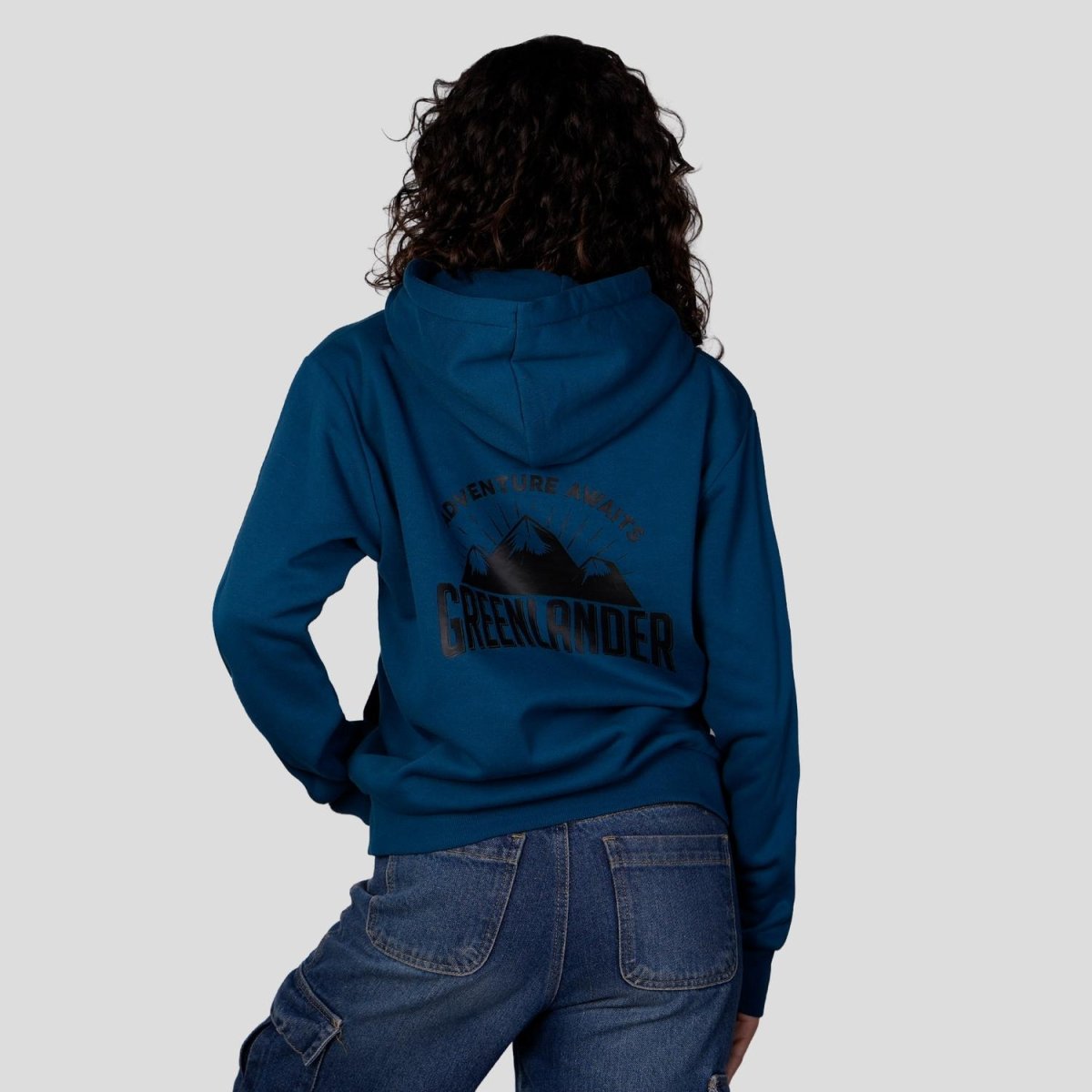 Sudadera Greenlander Con Gorro Hoodie Casual Para Mujer - Greenlander