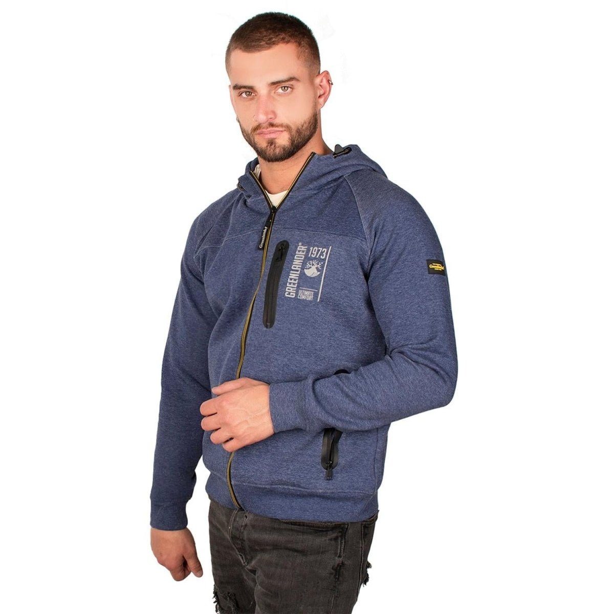 Sudadera Hombre Con Capucha Greenlander - Greenlander