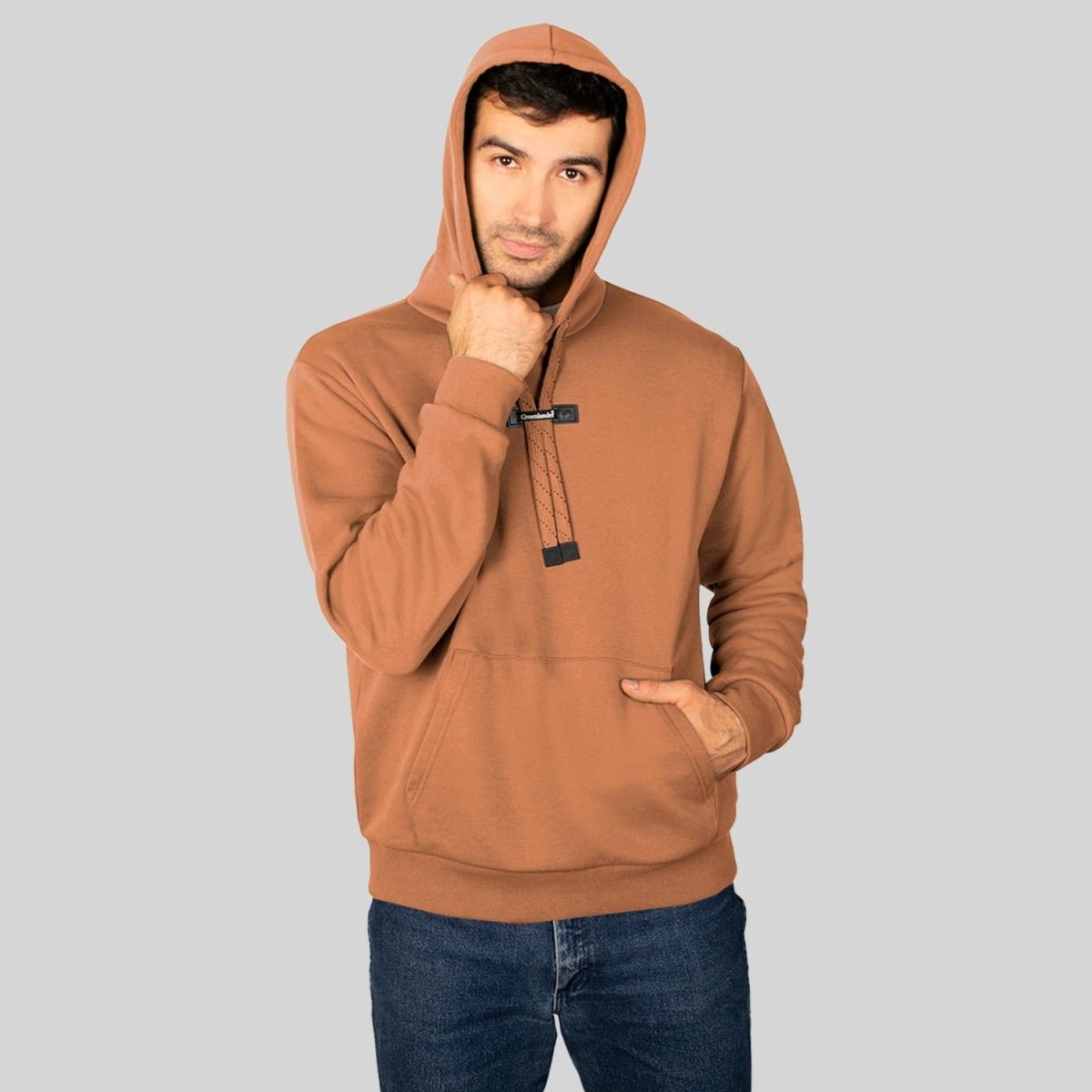 Sudadera Para Hombre Con Gorro Hoodie Casual - Greenlander