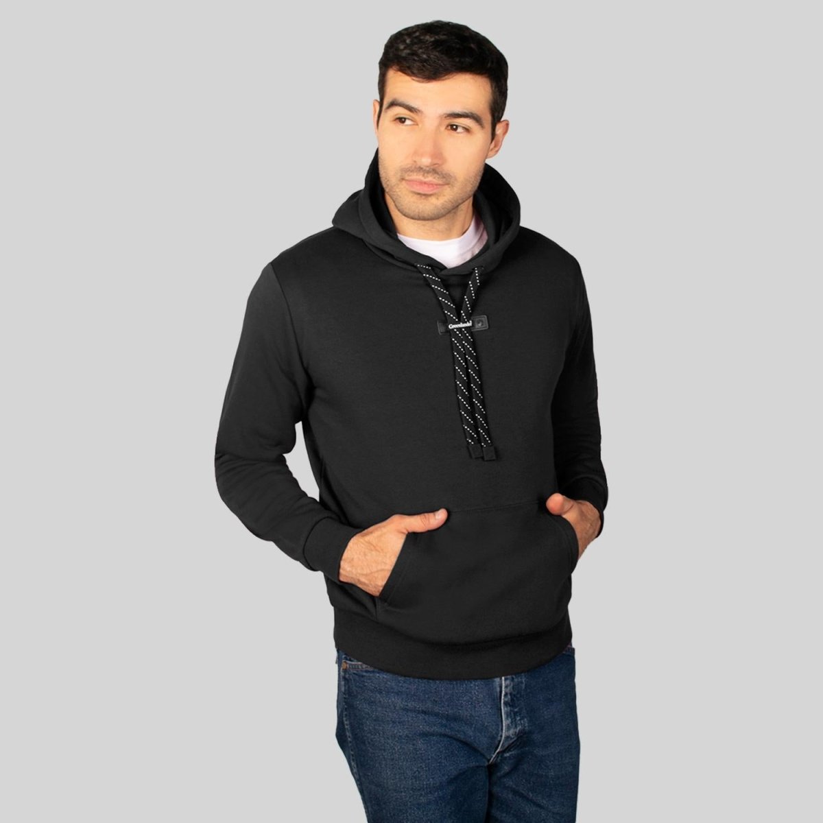 Sudadera Para Hombre Con Gorro Hoodie Casual - Greenlander