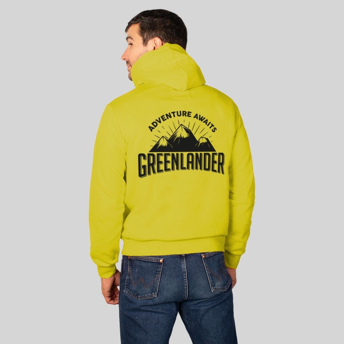 Sudadera Para Hombre Con Gorro Hoodie Casual - Greenlander