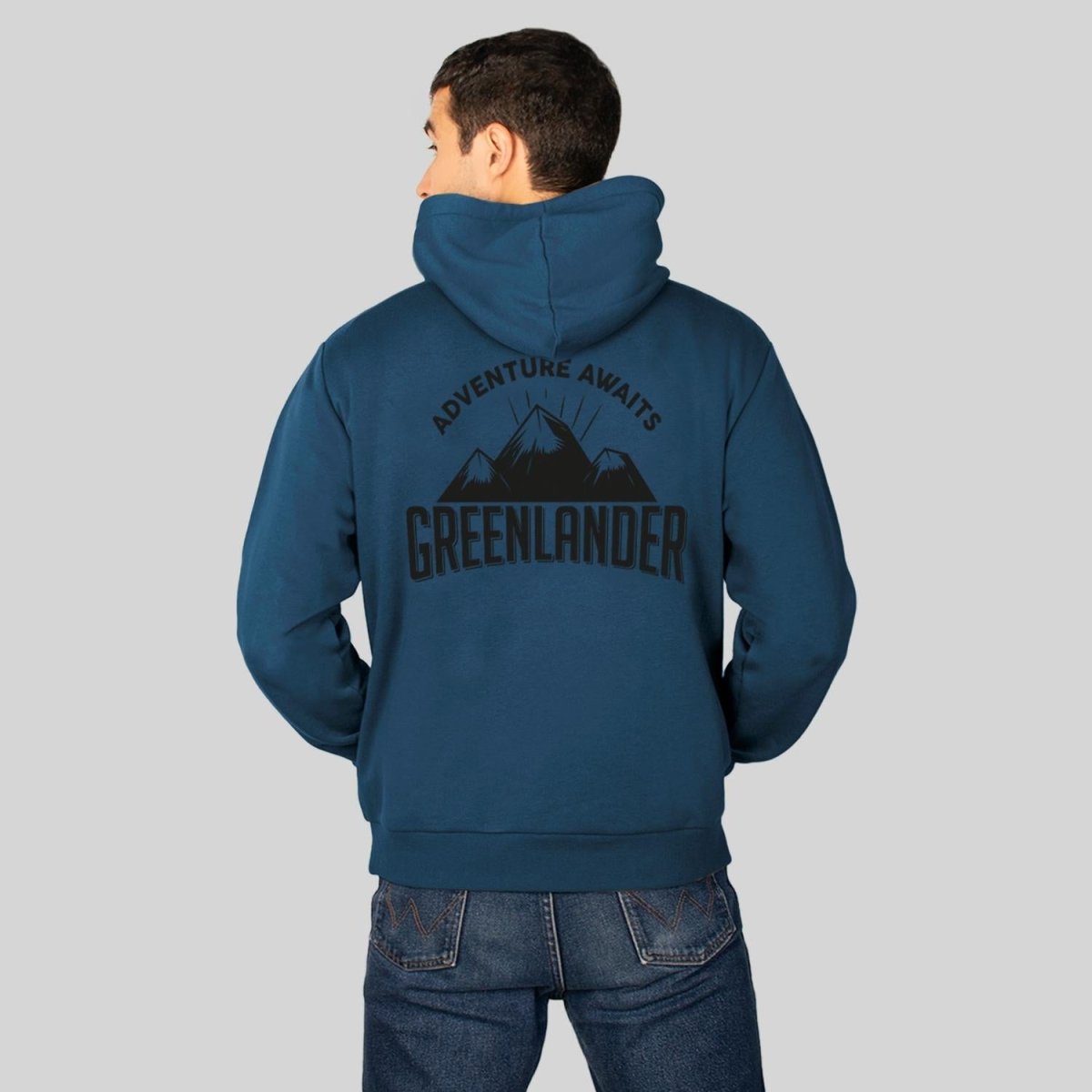 Sudadera Para Hombre Con Gorro Hoodie Casual - Greenlander