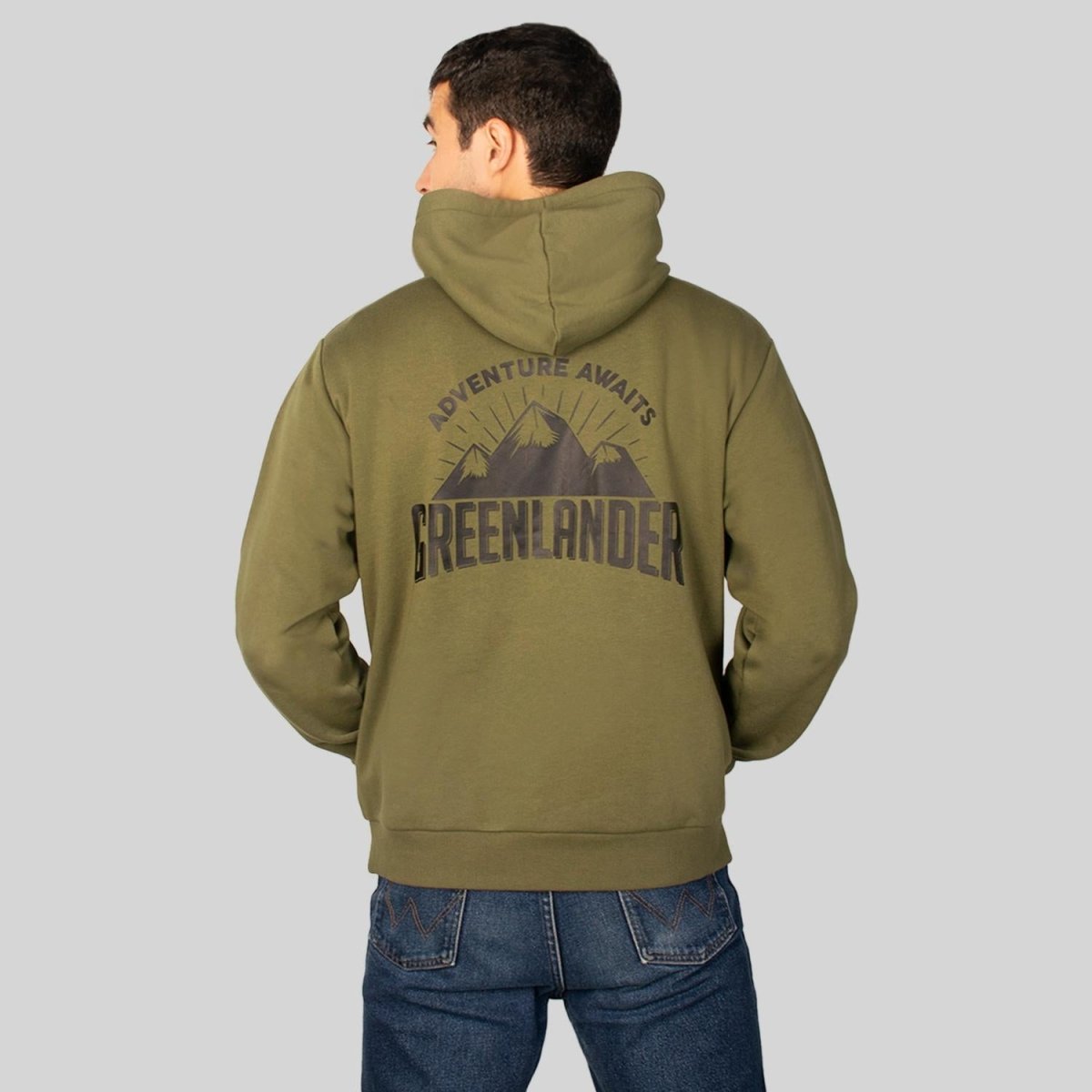 Sudadera Para Hombre Con Gorro Hoodie Casual - Greenlander