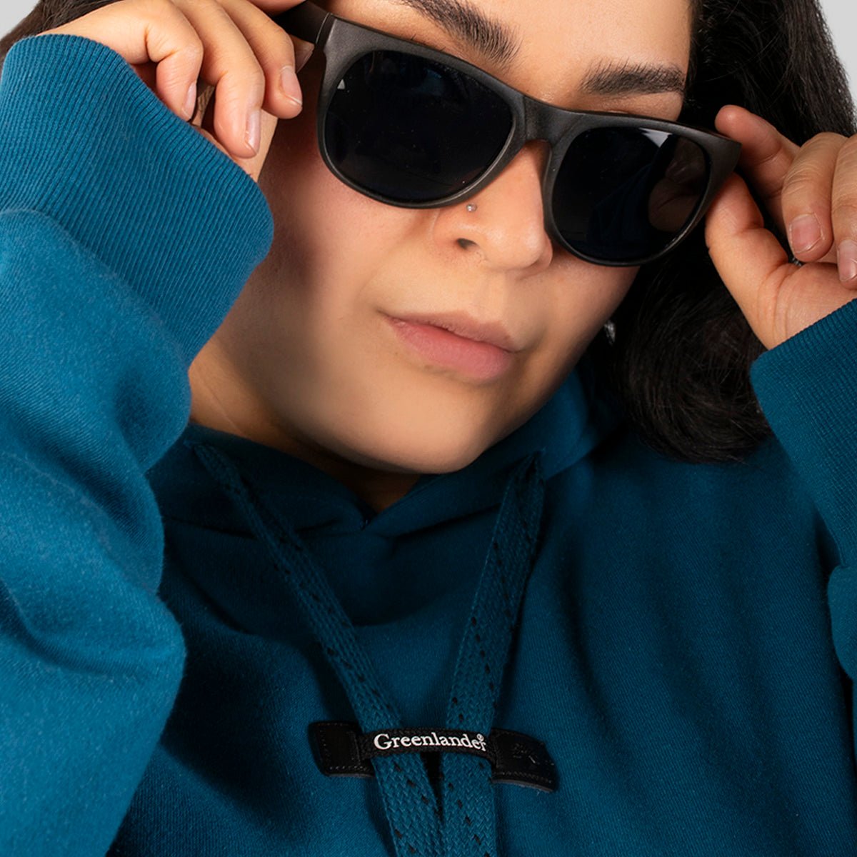 Sudadera Unisex Plus Size Greenlander Hoodie Básica - The Original Greenlander