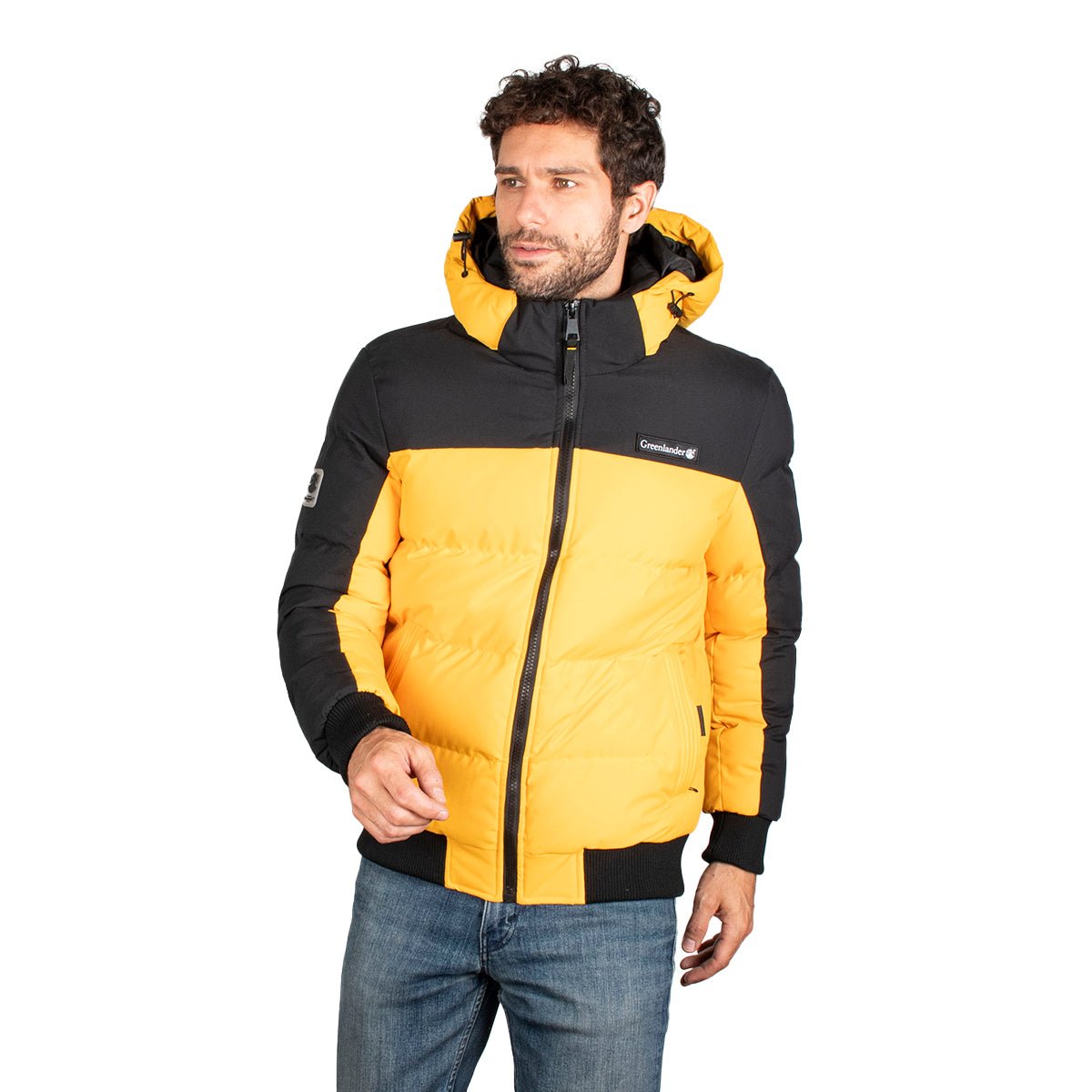 Chamarra Greenlander Chaqueta Con Gorro Hombre Chamarra Adventure