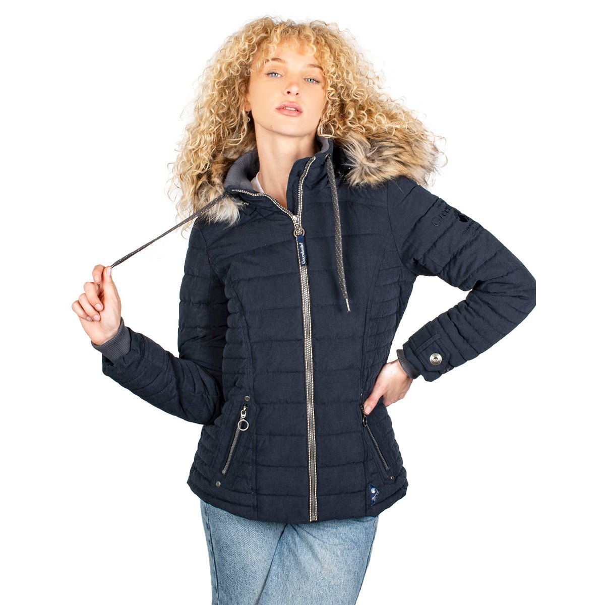 Chamarra Lifestyle con Gorro Desmontable Mujer - The Original Greenlander