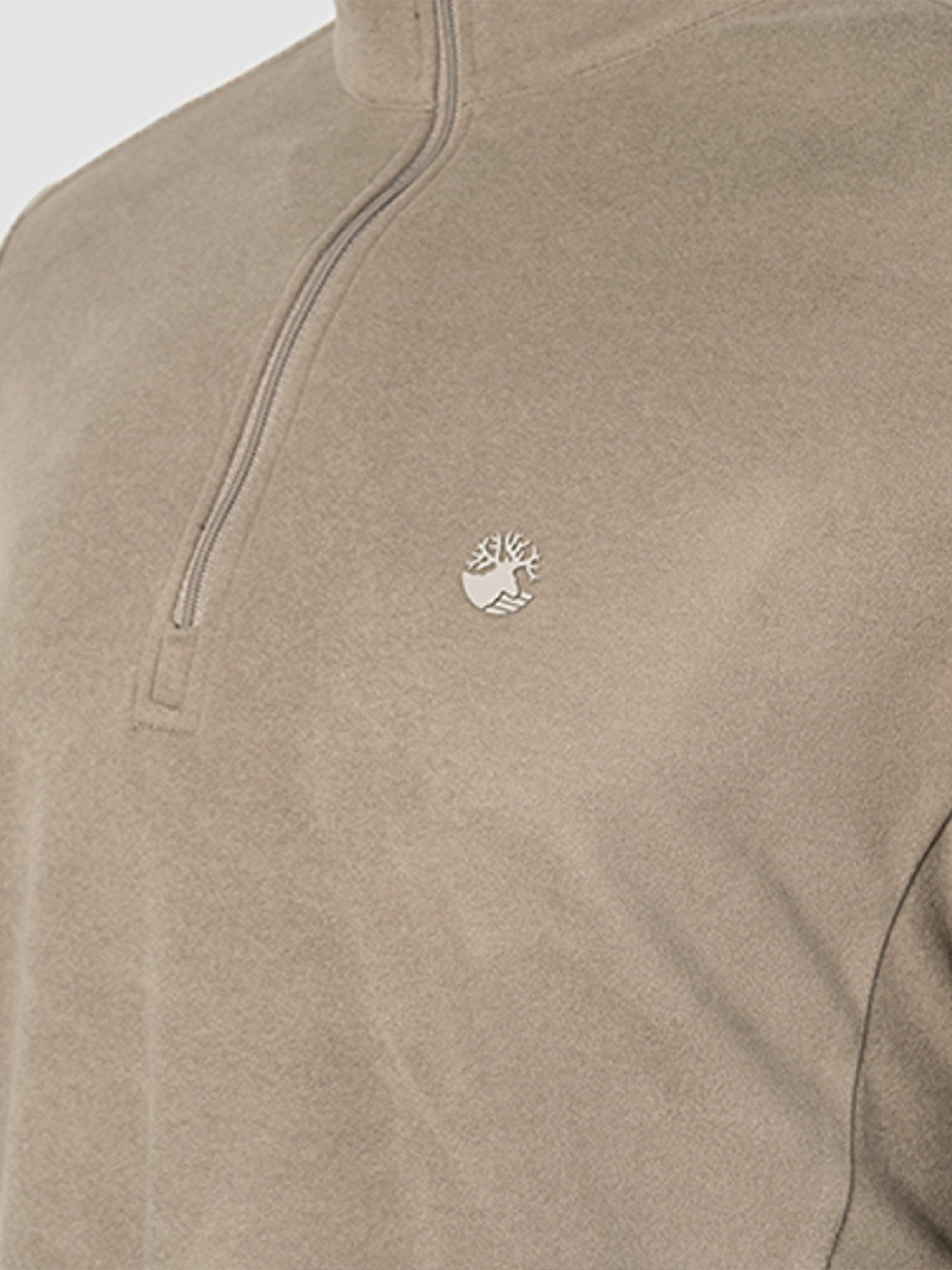 Sudadera Fleece para Hombre con Medio Cierre y Cuello Alto | Greenlander