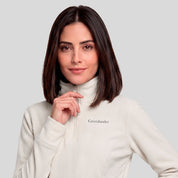 Sudadera Polar Fleece para Mujer con Cuello Alto y Medio Cierre | Greenlander