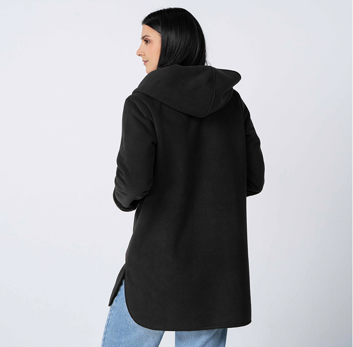 Chamarra Abrigo Fleece para Mujer con Gorro y Forro Afelpado | Greenlander