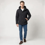 Chamarra acolchada para Hombre con Capucha y Botones | Greenlander