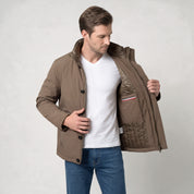Chamarra acolchada para Hombre con Capucha y Botones | Greenlander