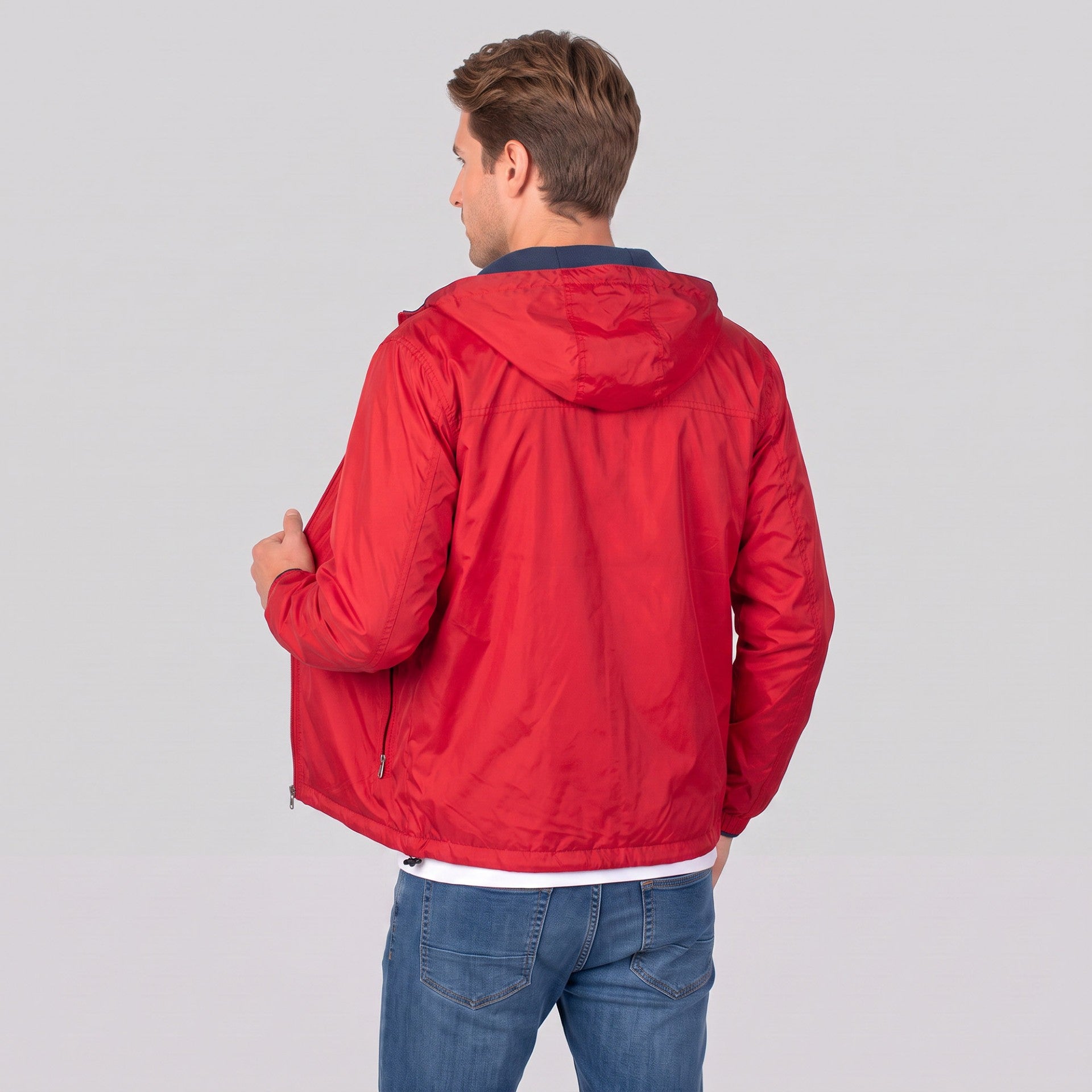 Chamarra Doble Vista para Hombre con Bolsillos y Cierre | Greenlander