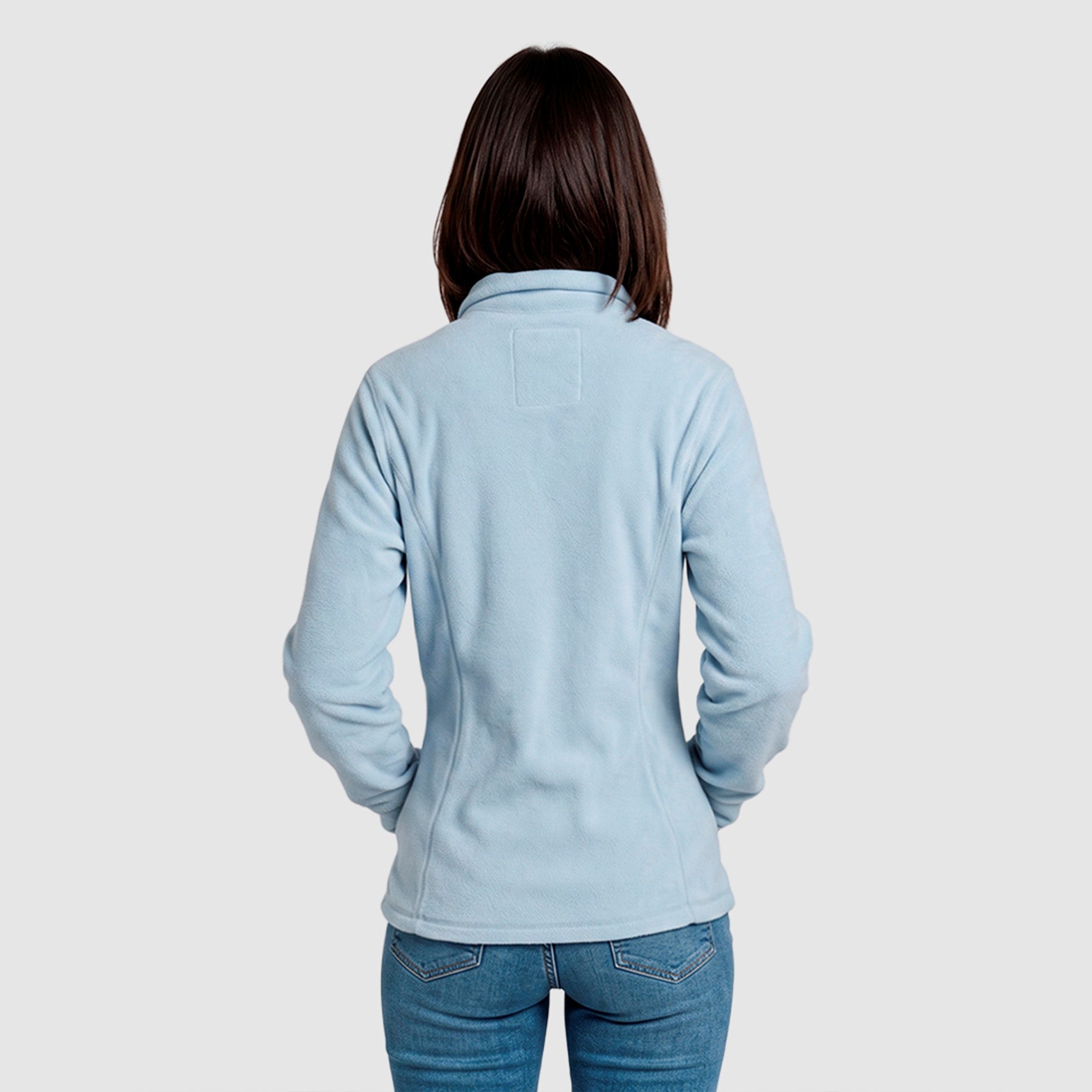 Sudadera Polar Fleece para Mujer con Cuello Alto y Medio Cierre | Greenlander
