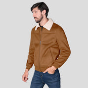 Chamarra Tipo Gamuza para Hombre con Forro Afelpado | Greenlander