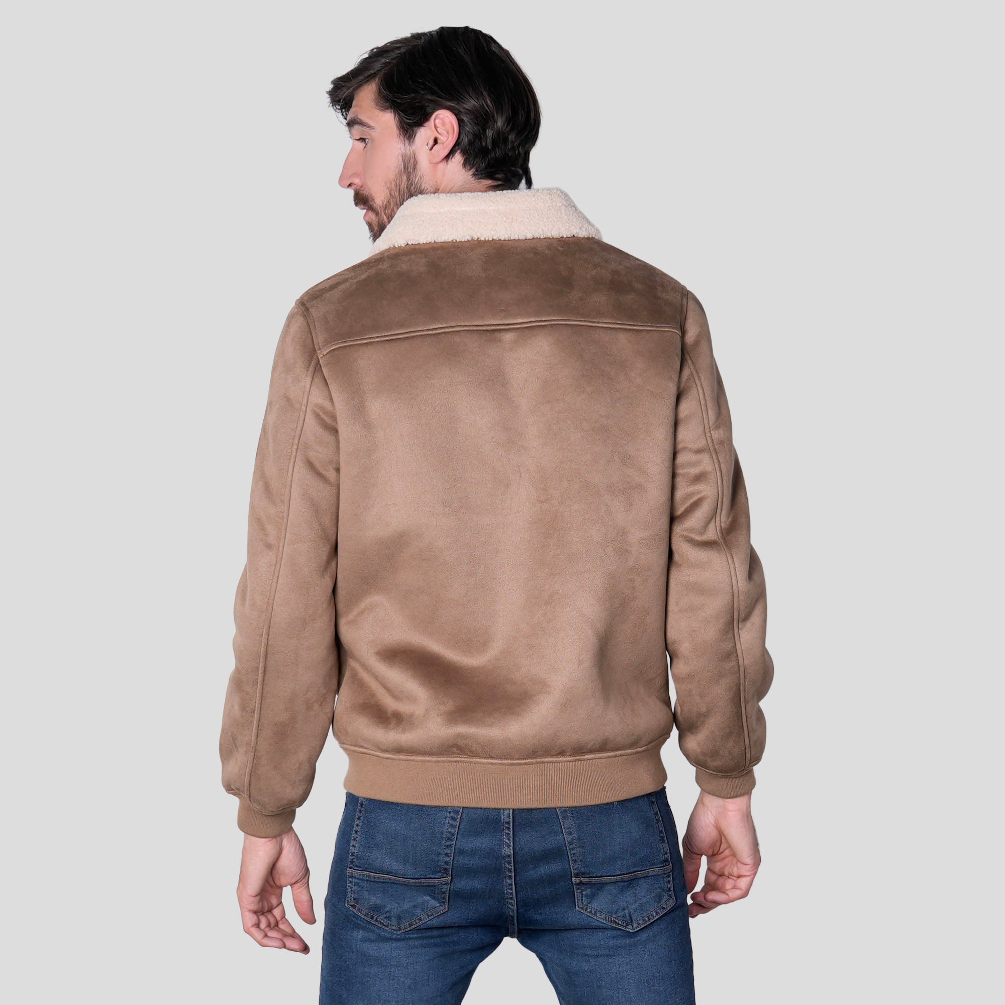 Chamarra Tipo Gamuza para Hombre con Forro Afelpado | Greenlander