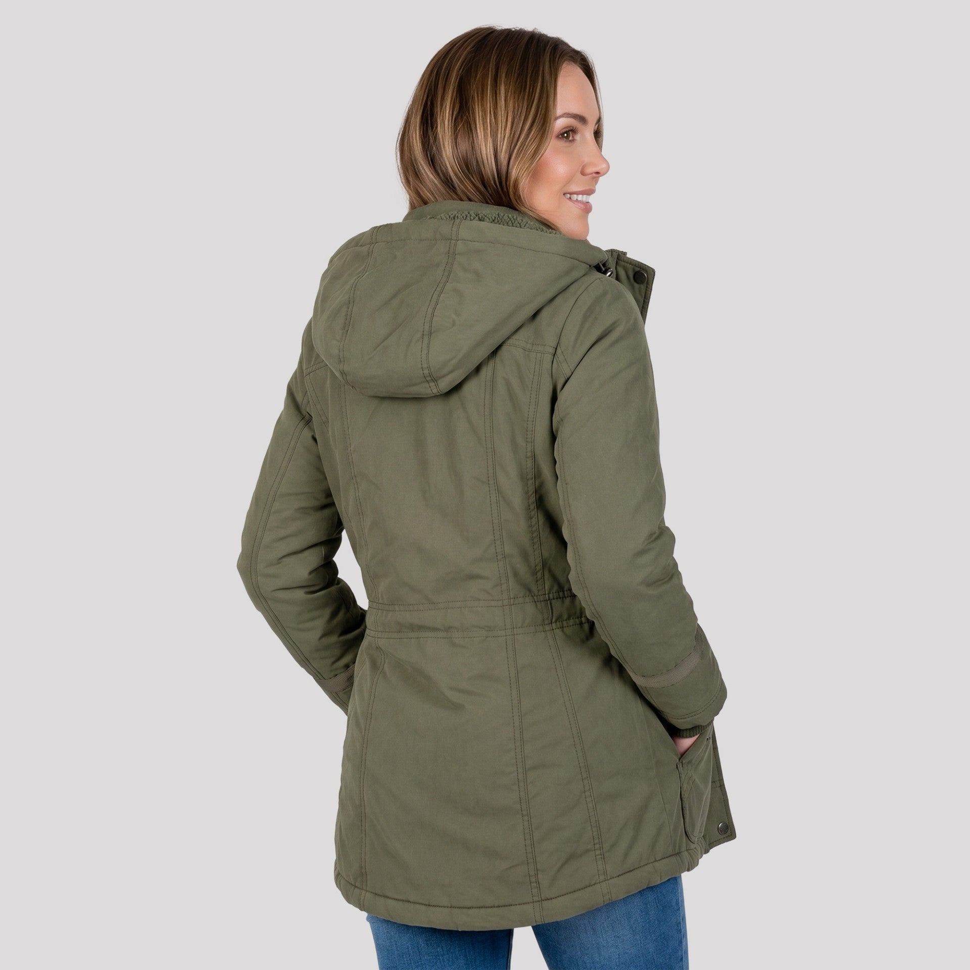 Chamarra Larga para Mujer con Capucha Desmontable | Greenlander