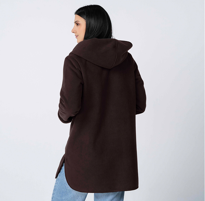 Chamarra Abrigo Fleece para Mujer con Gorro y Forro Afelpado | Greenlander