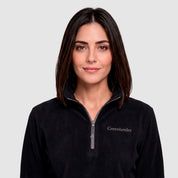 Sudadera Polar Fleece para Mujer con Cuello Alto y Medio Cierre | Greenlander