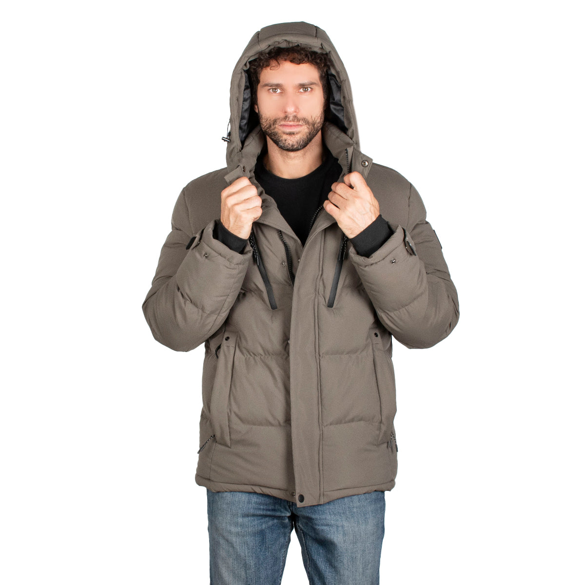 Chamarra Acolchada Hombre Premium