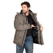 Chamarra Acolchada Hombre Premium
