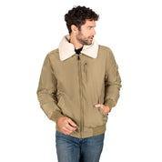 Chamarra Bomber para Hombre con Cuello Desmontable y Bolsillos | Greenlander