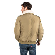 Chamarra Bomber para Hombre con Cuello Desmontable y Bolsillos | Greenlander