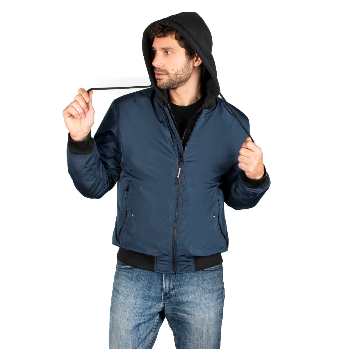 Chamarra Gorro Fijo Hombre