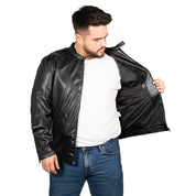 Chamarra de Vinipiel Lifestyle Hombre Plus Size