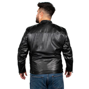 Chamarra de Vinipiel Lifestyle Hombre Plus Size