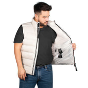 Chaleco Pluma Ligera Hombre Plus Size