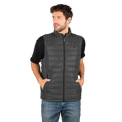 Chaleco Acolchado para Hombre con Cierre, Bolsillos y Detalles Reflectantes | Greenlander