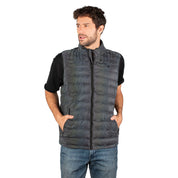 Chaleco Acolchado para Hombre con Cierre, Bolsillos y Detalles Reflectantes | Greenlander