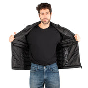 Chaleco Acolchado para Hombre con Cierre, Bolsillos y Detalles Reflectantes | Greenlander
