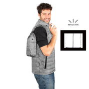 Chaleco Acolchado para Hombre con Cierre, Bolsillos y Detalles Reflectantes | Greenlander