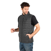 Chaleco Acolchado para Hombre con Cierre, Bolsillos y Detalles Reflectantes | Greenlander