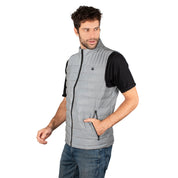 Chaleco Acolchado para Hombre con Cierre, Bolsillos y Detalles Reflectantes | Greenlander