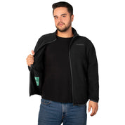 Sudadera Eco Fleece Ligero Greenlander Hombre Plus Size