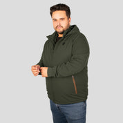 Chamarra con capucha desmontable y bolsillos para hombre Greenlander