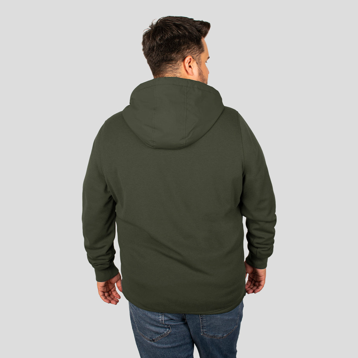 Chamarra con capucha desmontable y bolsillos para hombre Greenlander