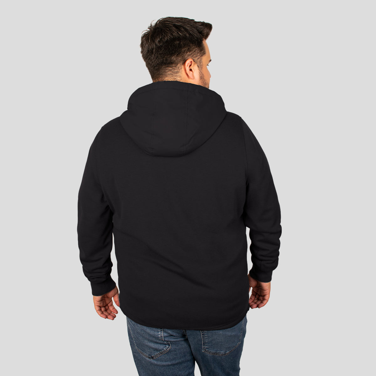 Chamarra con capucha desmontable y bolsillos para hombre Greenlander